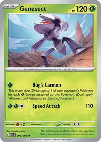 Genesect 008/094 · Reverse Holo