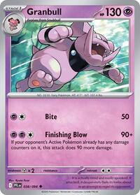 Granbull 038/094 · Reverse Holo