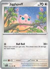 Jigglypuff 076/094 · Reverse Holo