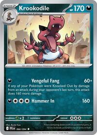 Krookodile 066/094 · Reverse Holo