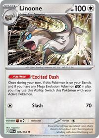 Linoone 082/094 · Reverse Holo