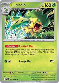 Ludicolo 007/094 · Reverse Holo