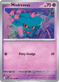 Misdreavus 035/094 · Reverse Holo