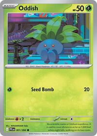 Oddish 001/094 · Reverse Holo