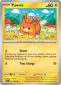 Pawmi 032/094 · Reverse Holo