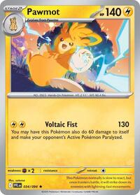 Pawmot 034/094 · Reverse Holo