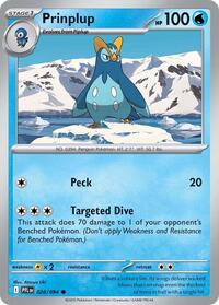 Prinplup 028/094 · Reverse Holo