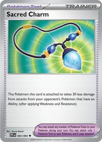 Sacred Charm 093/094 Phantasmal Flames Reverse Holo Pokémon card