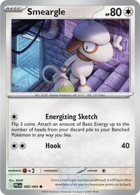 Smeargle 080/094 · Reverse Holo