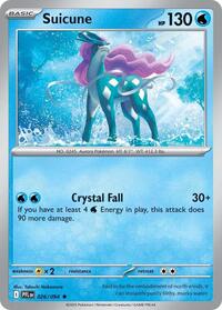 Suicune 026/094 · Reverse Holo