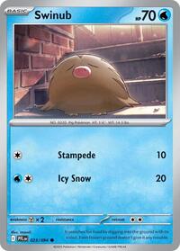 Swinub 023/094 · Reverse Holo