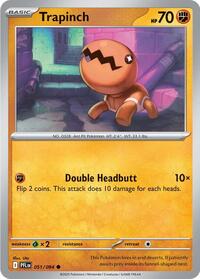 Trapinch 051/094 · Reverse Holo
