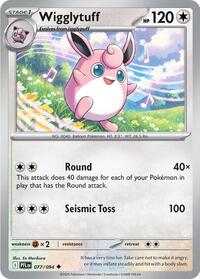 Wigglytuff 077/094 · Reverse Holo
