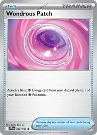 Wondrous Patch 094/094 Phantasmal Flames Reverse Holo Pokémon card