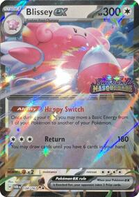 Blissey ex (Twilight Masquerade Stamped) 134/167