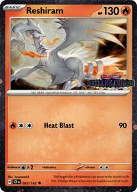 Reshiram (Stellar Crown Stamped) 022/142
