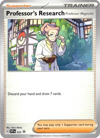 Professor's Research [Professor Magnolia] 223 Scarlet & Violet Promo Cards Pokémon card