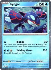 Kyogre (Cosmos Holo) 034/132