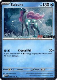 Suicune (EB Games Exclusive) 026/094