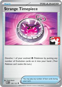 Strange Timepiece 128/132 Prize Pack Series Cards Pokémon card