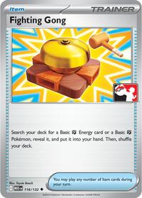 Fighting Gong 116/132 Prize Pack Series Cards Pokémon card