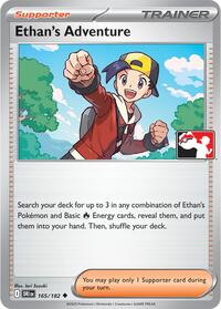Ethan's Adventure 165/182 Prize Pack Series Cards Pokémon card