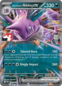 Team Rocket's Nidoking ex 119/182