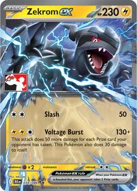 Zekrom ex (Left Stamp) 034/086