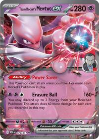 Team Rocket's Mewtwo ex 079/217