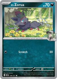 N's Zorua 136/217