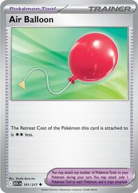Air Balloon 181/217 Ascended Heroes Reverse Holo Pokémon card