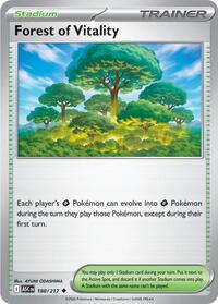 Forest of Vitality 188/217 Ascended Heroes Reverse Holo Pokémon card