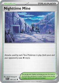 Nighttime Mine 197/217 Ascended Heroes Reverse Holo Pokémon card