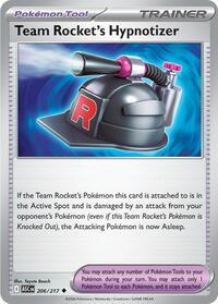 Team Rocket's Hypnotizer 206/217 Ascended Heroes Reverse Holo Pokémon card
