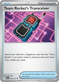 Team Rocket's Transceiver 209/217 Ascended Heroes Reverse Holo Pokémon card