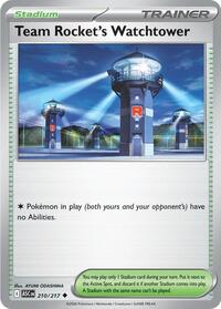 Team Rocket's Watchtower 210/217 Ascended Heroes Reverse Holo Pokémon card