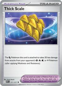 Thick Scale 211/217 Ascended Heroes Reverse Holo Pokémon card