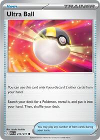 Ultra Ball 213/217 Ascended Heroes Reverse Holo Pokémon card