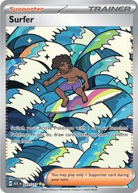 Surfer 293/217 Ascended Heroes Pokémon card