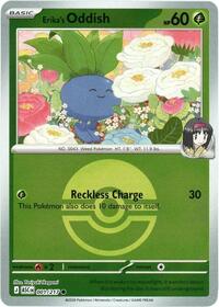 Erika's Oddish (Poke Ball) 001/217 · Reverse Holo