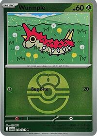 Wurmple (Love Ball) 011/217 · Reverse Holo