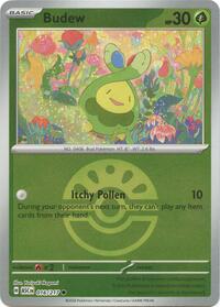 Budew (Friend Ball) 016/217 · Reverse Holo