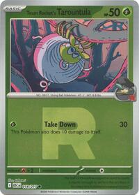 Team Rocket's Tarountula (Team Rocket) 018/217 · Reverse Holo