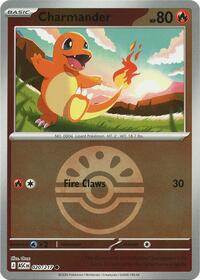 Charmander (Friend Ball) 020/217 · Reverse Holo