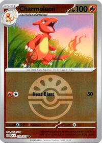 Charmeleon (Friend Ball) 021/217 · Reverse Holo