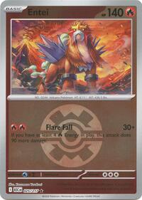 Entei (Quick Ball) 025/217 · Reverse Holo