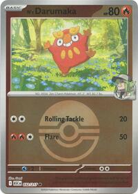 N's Darumaka (Poke Ball) 032/217 · Reverse Holo