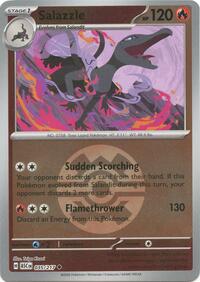 Salazzle (Quick Ball) 035/217 · Reverse Holo