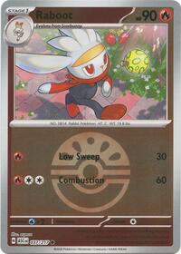 Raboot (Friend Ball) 037/217 · Reverse Holo