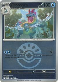 Croconaw (Friend Ball) 042/217 · Reverse Holo